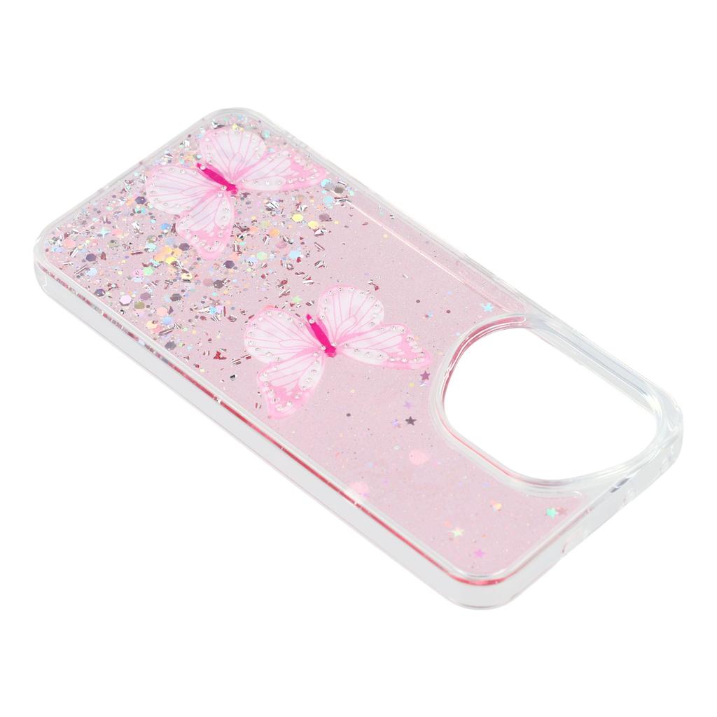 For Honor 400 5G (Global) Case Epoxy PVC Butterfly TPU Aesthetics Phone Cover