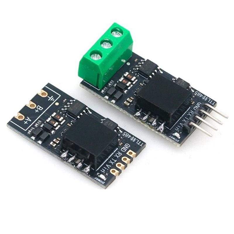 Lsolated Ttl To Rs485 Converter Module 3.3V/5V Auto Direction Switching High-Speed 2Mbps For Uart Serial Communication