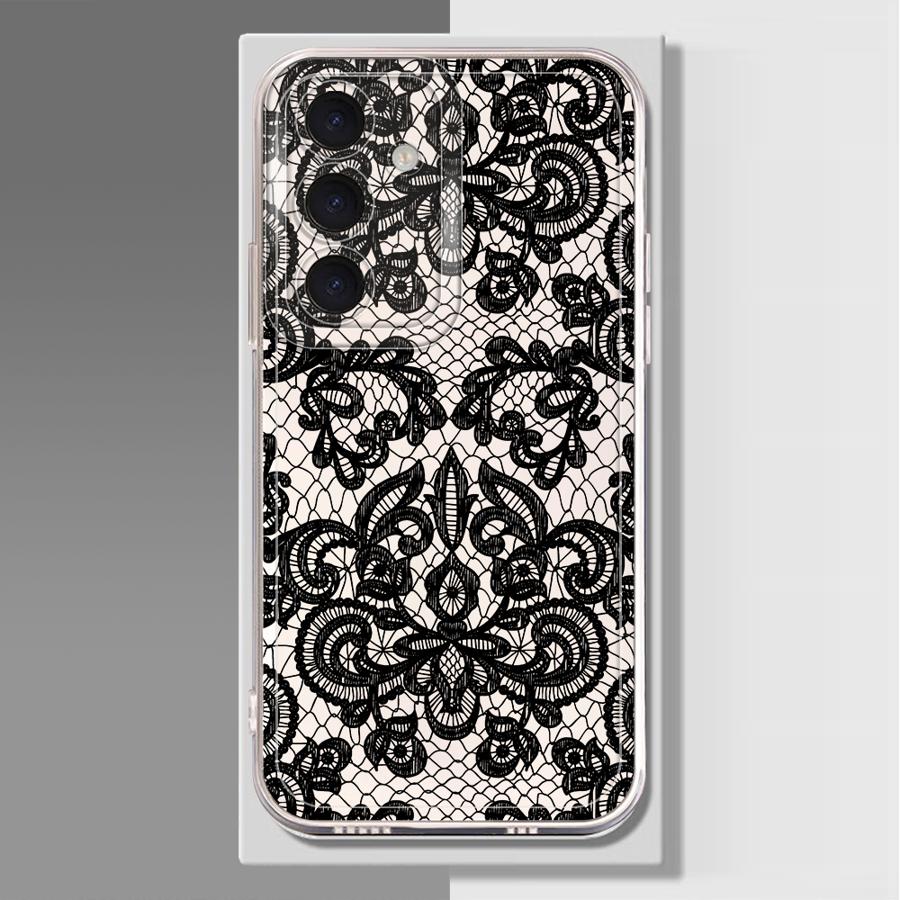 Sexy Lace Phone Cover Case for Samsung Galaxy A54 A15 A56 A50 A52 A31 A34 A35 A36 A13 A26 A24 A25 A51 A14 A16 A55 A23 A33 A52