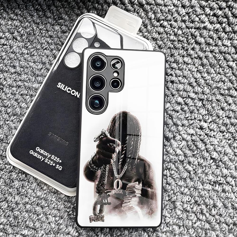 

Rapper K-King Von Cool Phone Case For Samsung S26 Ultra S25 Edge Ultra S23 S22 S21 S20 Ultra Plus S24 Fe A25 Glass Cover Samsung S22 Plus