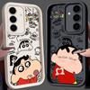 Janpan Anime C-Crayons-Shins-chans S25Ultra Phone Case For Samsung Galaxy S25 S24 S23 Ultra 5G S22 S20 Plus S21 FE S24FE Cover