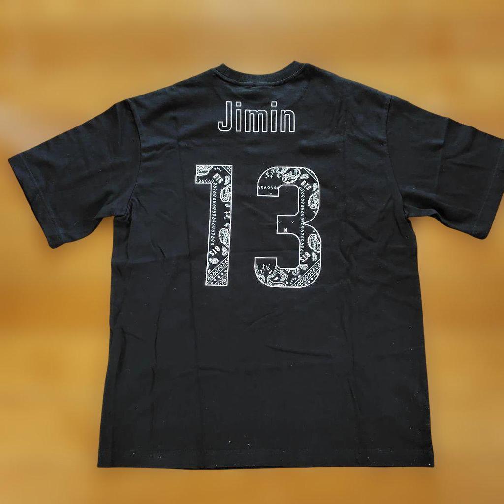 [USED] BTS Jimin T-shirt M Size Black