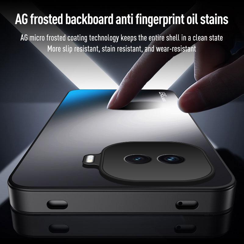EUCAGR For Vivo IQOO Z11 Turbo Luxury ShockProof AG Frosted Soft TPU+PC Matte Back Cover For Vivo IQOO Z11Turbo Phone Case Coque