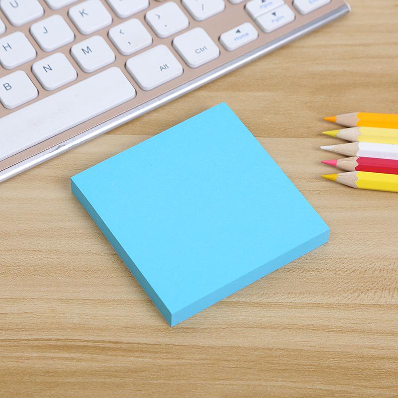 Fluorescent Colour Sticky Note Paper Note Pad Sticky Colourful Convenience Stickers Students Office Supplies Notepads