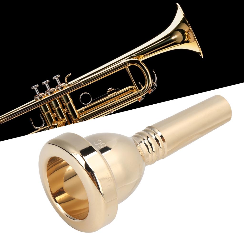 Trombone Mouthpiece Large Shank Mouth Piece Metal 12.7mm 5G Accessory Replacement TR‑03
