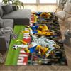 Cristiano Ronaldo Scores Goal Floor Rug Office Rug Suitable for Playrooms Entryway Foyer Study Room Antislip Carpet Decorate Offices Gift for Festival