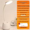 Rechargeable LED Desk Lamp - Eye Protection for Study, Dorm, Bedroom, and Bedside Reading.