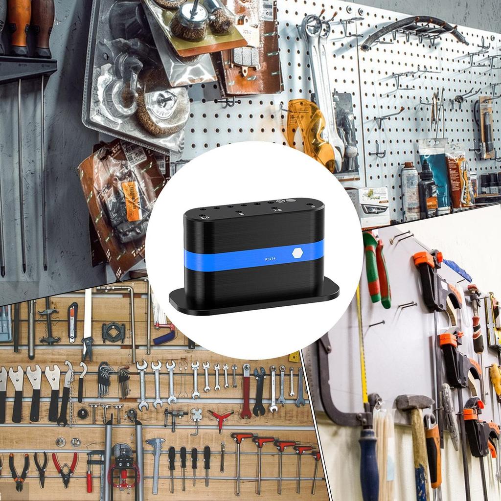 Screwdriver Storage Bike Tool Storage Rack Heavy Duty Bike Repair Tool Organizer For Wrench Bit Screwdriver Pliers Drawer Shelf