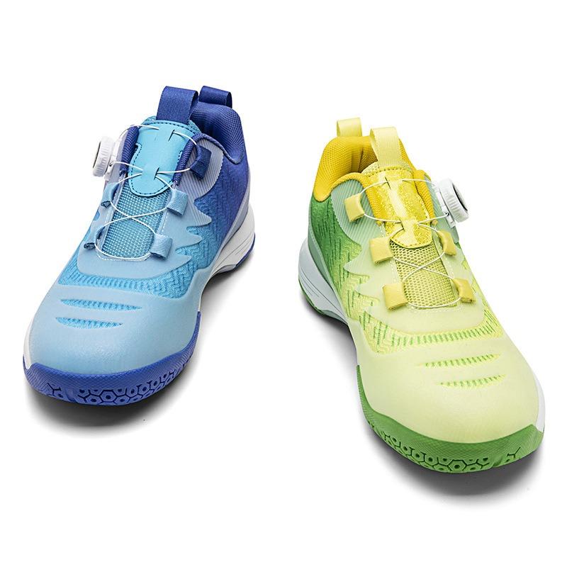 Mandarin duck badminton shoes rotating buckle male and female students table tennis shoes tennis volleyball sports shoes casual shoes