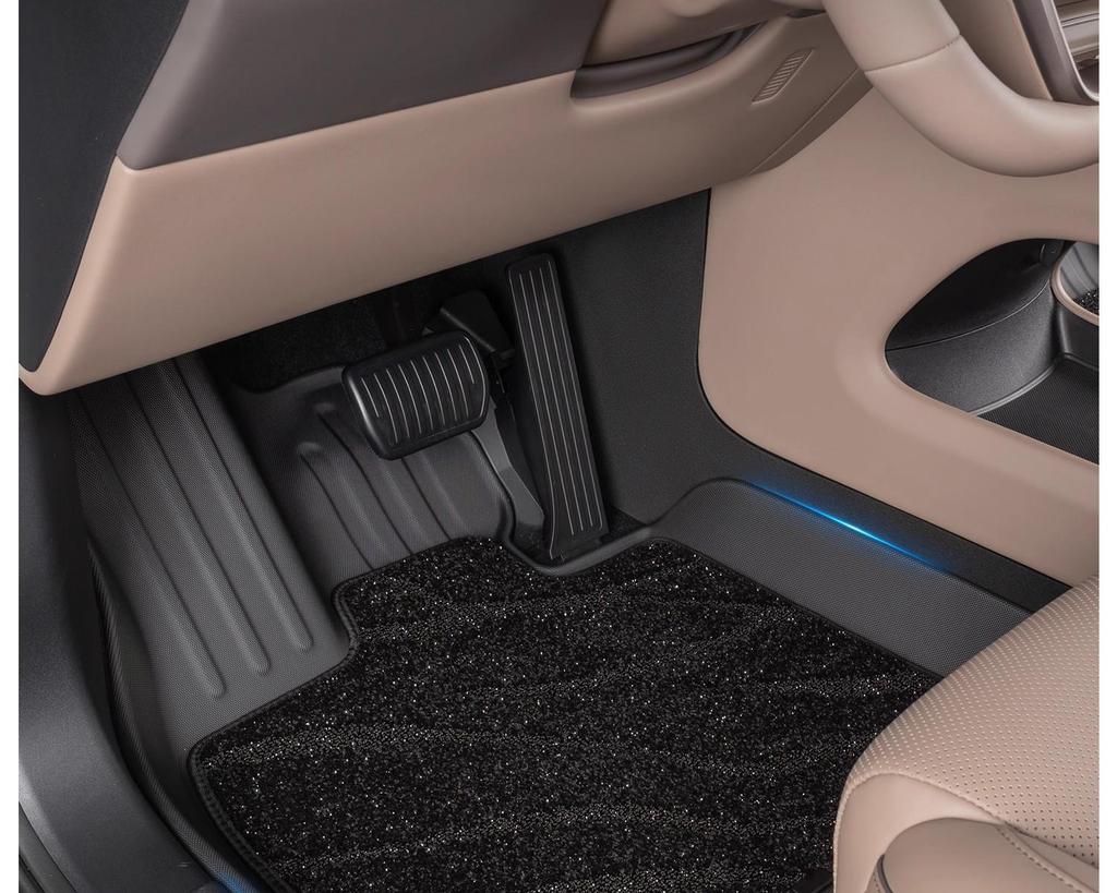 Ideal i6 Car Floor, Trunk & Backrest Mats with TPE Storage Accessories