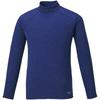 Stretch Fleece Training Blue Depth Size 32MA1542 Men's High-Neck Shirt, Smoke,