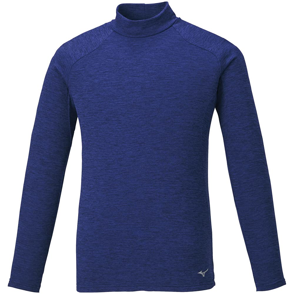 

Mizuno Stretch Fleece Training Blue Depth Size 32MA1542 Men s High-Neck Shirt, Smoke,