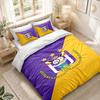 Bedding Set 1 Duvet Cover 2 Pillowcases Anderlecht FC Print Bedroom Home Decoration