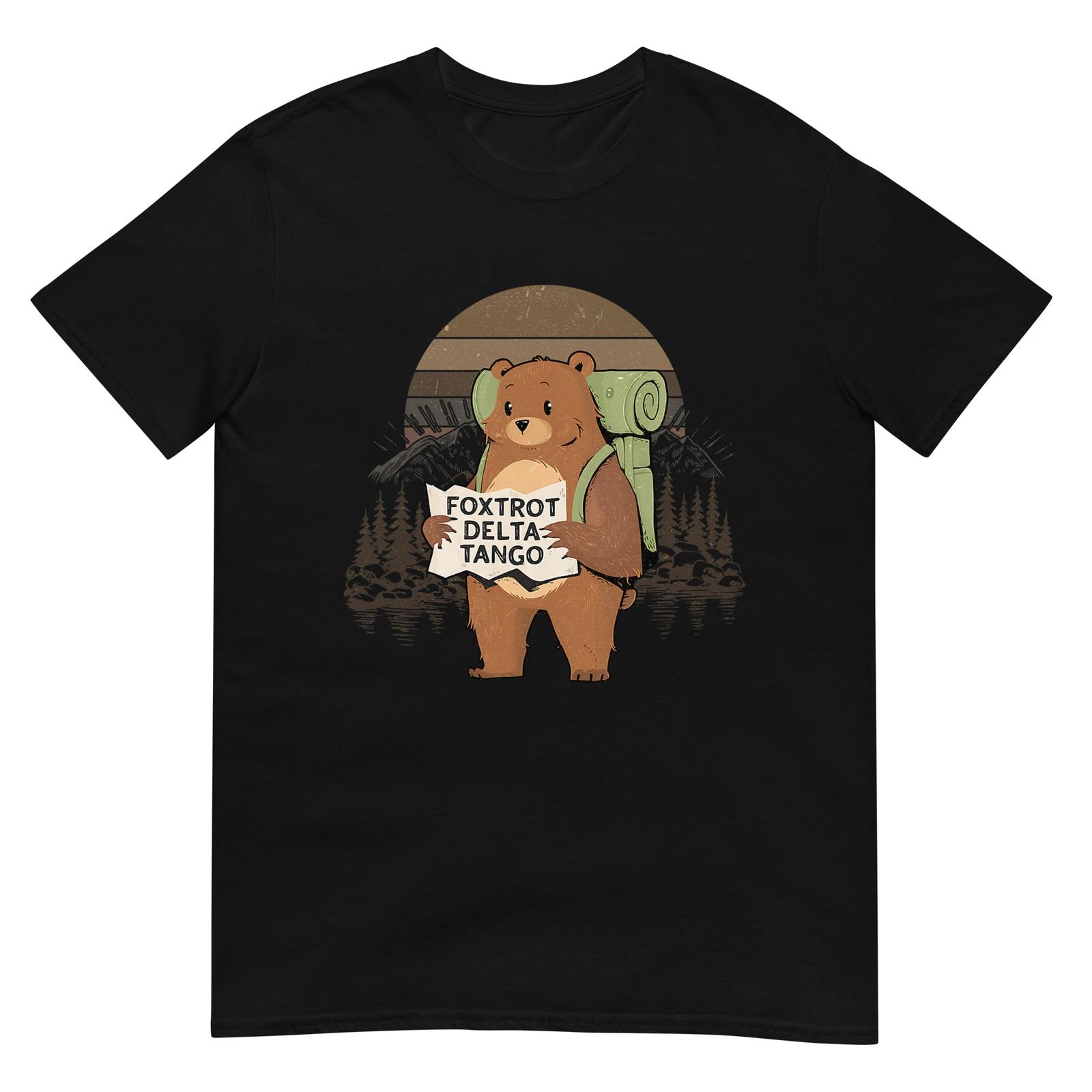 Funny Bear Foxtrots Deltas Tango T-Shirt XL