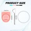 Gosknor 9pcs Water Bottle Replacement Parts Compatible with Owala FreeSip, Water Bottle Seal O Ring & Replacement Stopper for Owala