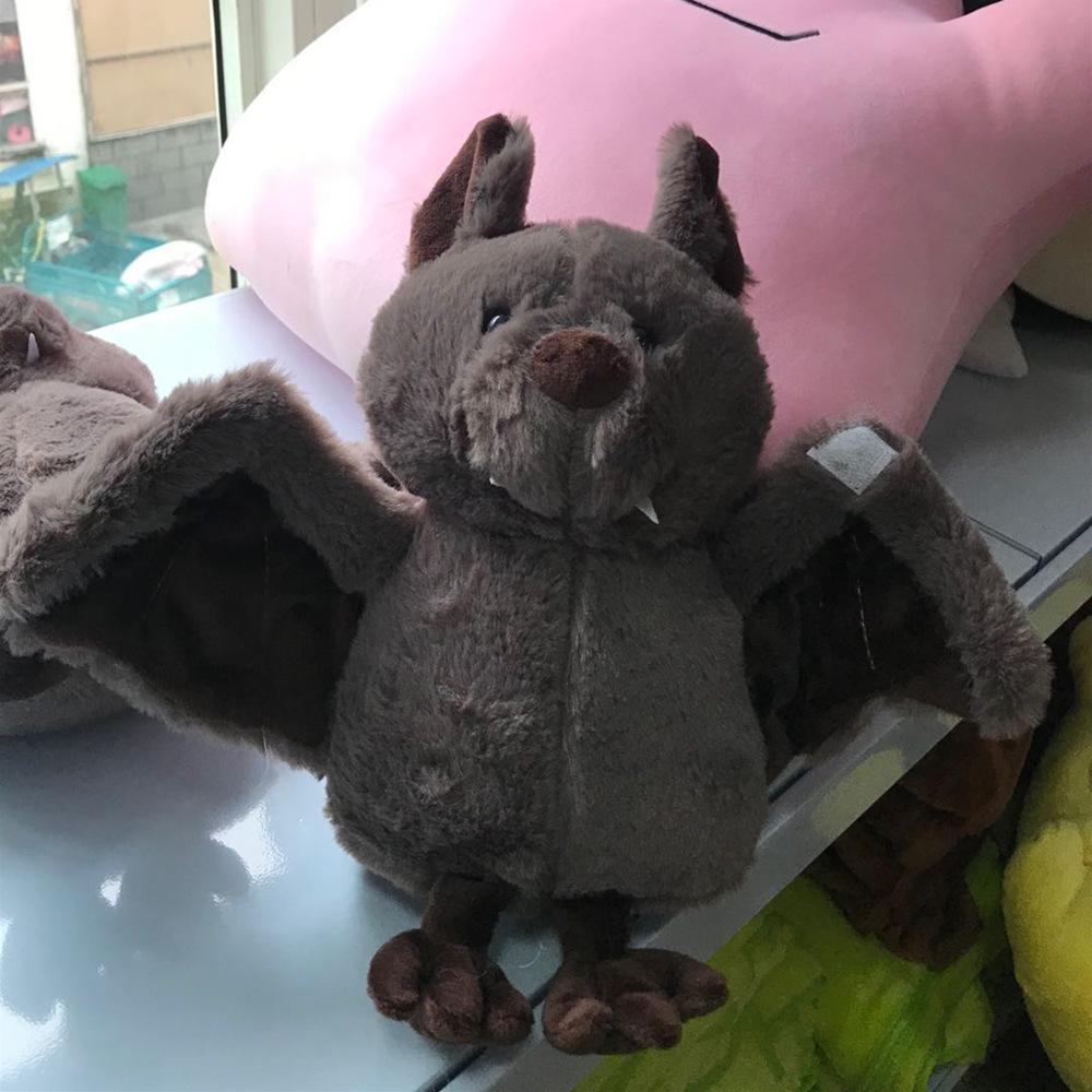 Cartoon Bat Plush Toy Cute Long Hair Bat Doll