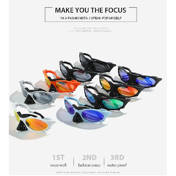 Outdoor sports cycling polarized sunglasses, trendy and retro style, suitable for travel and driving