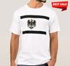 T-shirt Nazionale Regno di Prussia Retrò 100% Cotone Girocollo Manica Corta Estiva Casual da Uomo Streetwear