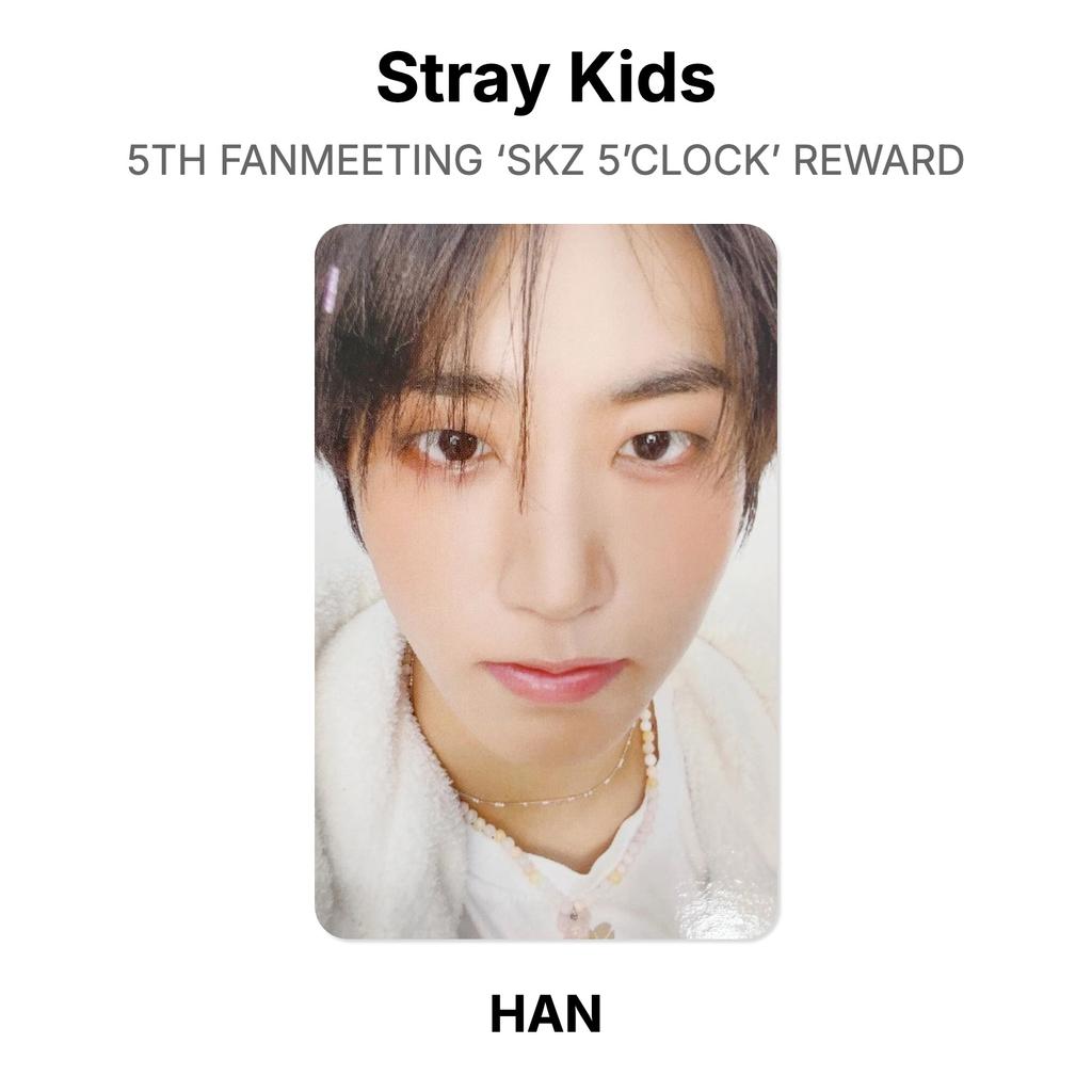 Stray Kids 5TH FANMEETING ‘SKZ 5’CLOCK’ REWARD Official Photocard