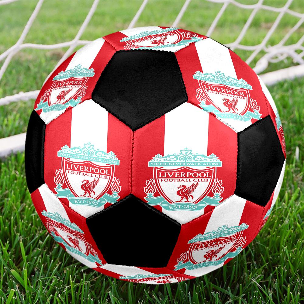 Fußball in Größe 5 mit Liverpool Football Club Thema, geeignet für Spiele drinnen und draußen, ein Geschenk für jeden geeignet.