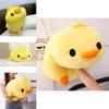Adorable 40cm Yellow Duck Plush Pillow Comfortable For Sleeping Soft Stuffed Toy