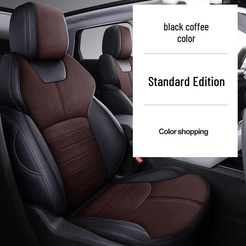 Huse de scaun personalizate din piele întoarsă pentru Land Rover Range Rover Evoque - Acoperire completă, 5 locuri