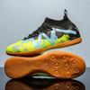 2025 New Neymar Avocado Graffiti Color Scheme Boys and Girls Youth Tendon Sole Football Shoes