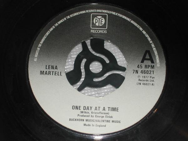 

7inch Record LENA MARTELL - One Day At A Time 7N46021 Pye Records 1977 UK Pop Used
