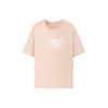 Comfortable Versatile Trendy Fashion Short Sleeve T-Shirt Unisex Tops Light-Brown L225U153-05KE