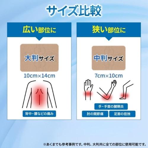 [Category 2 OTC Drug] Loki Effect LX Tape ×, Large Size, 7 Sheets X 2