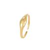 Banyan Tree S925 Silver Polaris Oval Star Diamond Ring - French Design for Women