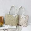 Women Summer Luxury Handbag Picnic Bags Fashion Woven Bag Handbags for Female Portable Bucket Bag