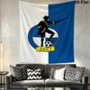 Arazzo da Parete Bristol Rovers fc Appeso Estetico alla Parete Coperta in Tessuto Stampato Arazzi Decorativi per Camera da Letto Soggiorno Arredamento per la Casa