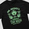 Mr Miyagi Car Wash 90s 80s Karate Kid Cobra Kai T Shirt