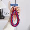 New Handwoven Mobile Phone Universal Lanyard Wrist Strap Hand Pull Rope Short Rope Mobile Phone Fashion Pendant Pendant