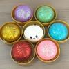 6 stili Squishy a forma di Raviolo Arcobaleno Gigante Morbido Giocattolo Sensoriale da Spremere Sollievo Ansia Fidget Sfera Antistress per ADHD Autismo