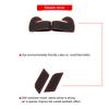Left Deive for Hyundai Kona 2025-2025 Car Gate Slot Mat Interior Accessories Non-Slip Mats Cup Holders Protective Pads