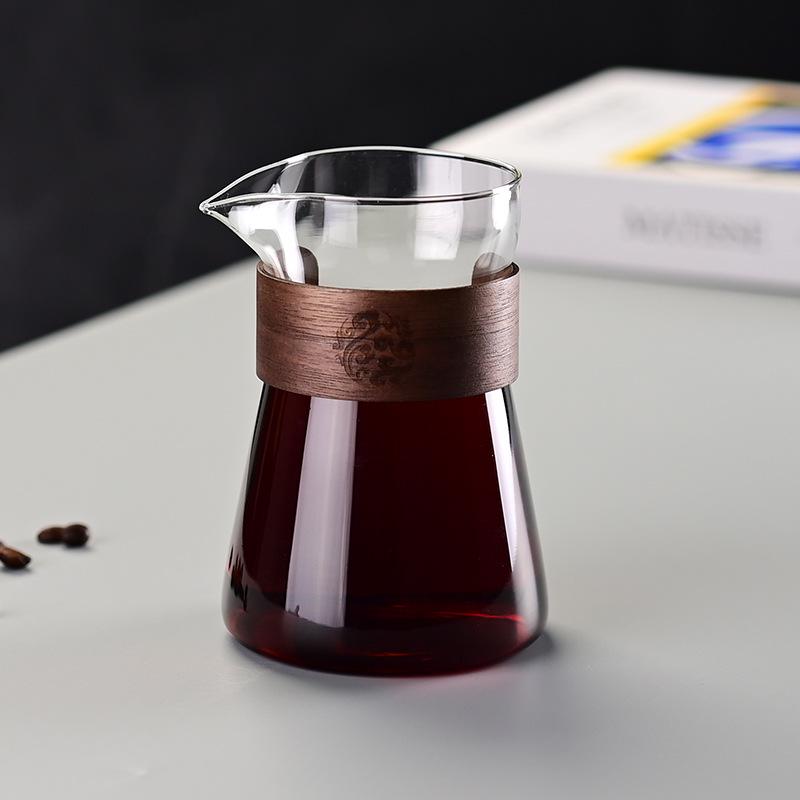 

Pour-Over Glass Coffee Pot with Drip and Tasting Cup