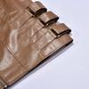 Vest for Men Men Punk Leather Vest Gothic Side Hollow Out Motorcycle Zipper Jacket Performance Costume Sleeveless Loose Waistcoat Winter Coat