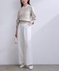 Yours BFXU1764 Collared Puff Sleeve Size Gray Women's Knit, M,