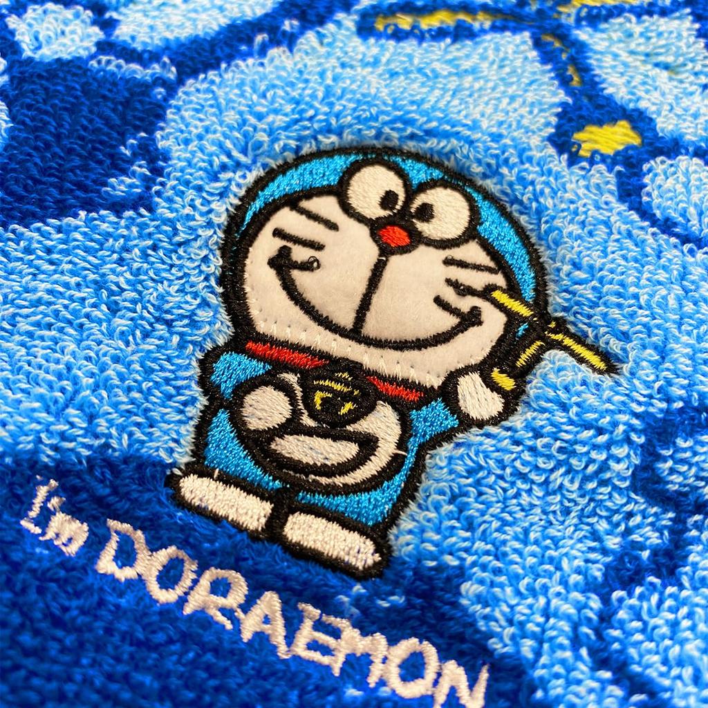 Marushin Carry Towel Hand Towel of Doraemon 30 X 30 2805016800 "I'm Doraemon" (Full Designs), Approx. Cm,