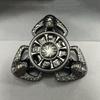 EDC Three Leaf Rotating Fingertip Gyroscope Adult Stress Relief Toy Fingertip Tuner for Relieving Anxiety and Relaxation