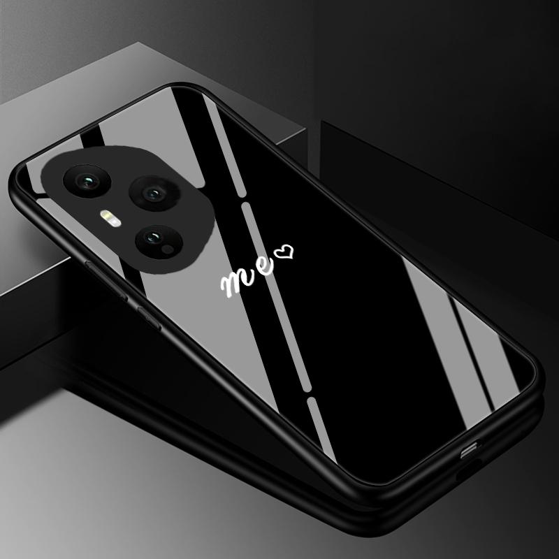 

Tempered Glass Phone Case For Honor 400 Pro Luxury Hard Back Bumper Cover for Honor 400 Lite Capa Honor400 Global 400Lite Capa HONOR 400