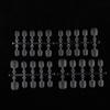 100Pcs Kids False Nails Press On Nails Coffin Artificial Nails Clear Fake Nail Tips For Extension Manicure Tool