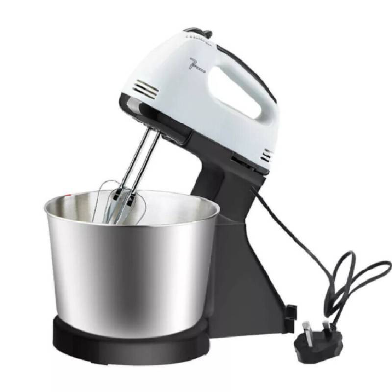 7-Gang Automatischer Elektrischer Standmixer Lebensmittelmixer Teigkneter Mit Rührschüssel Für Das Backen Zu Hause