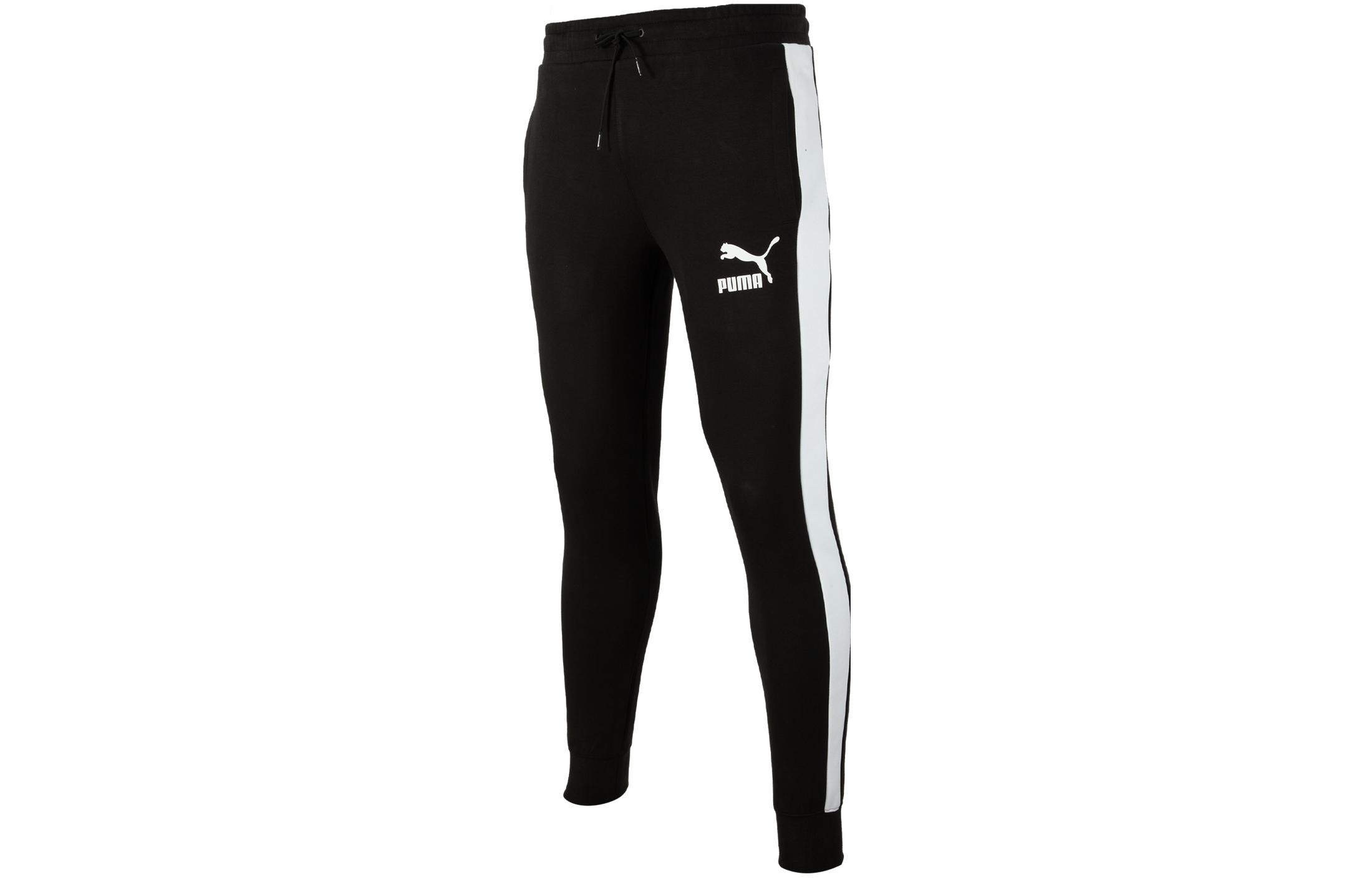 PUMA T7 ICONIC Knitted Sweatpants Men s Black 620580-01 XXL