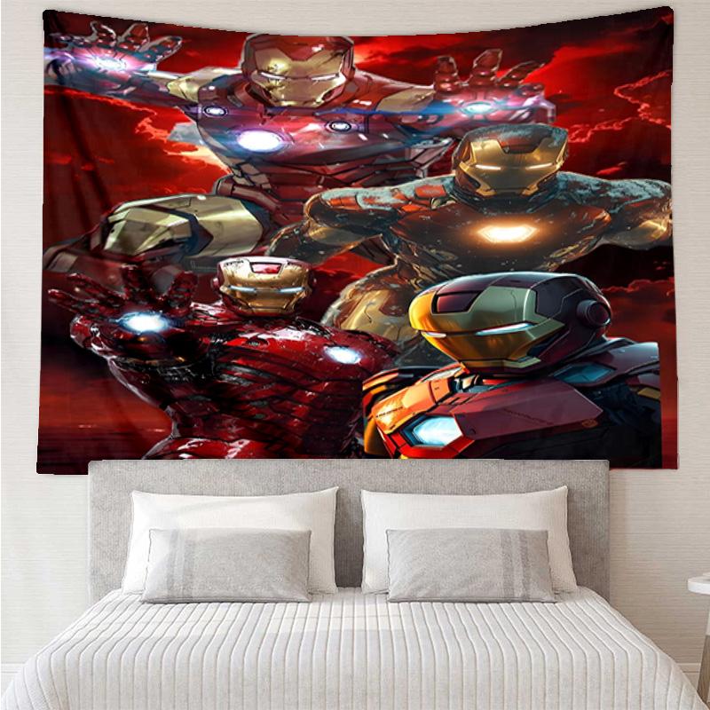 Iron In Action Tapestry, Unique Design Tapestry, Wall Decor for Bedroom,Livingroom, Playroom,Heartwarming Fan Holiday Gifts