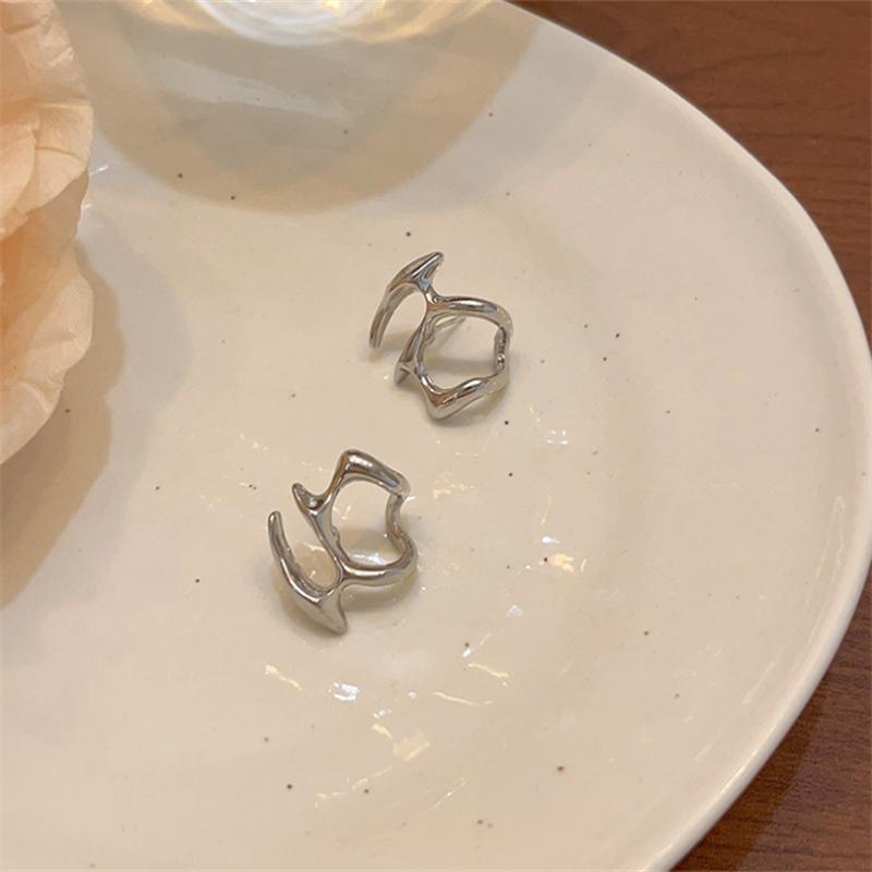 New Fashion metal Irregular stud Earrings  for Women Girl Gift Jewelry Wholesale