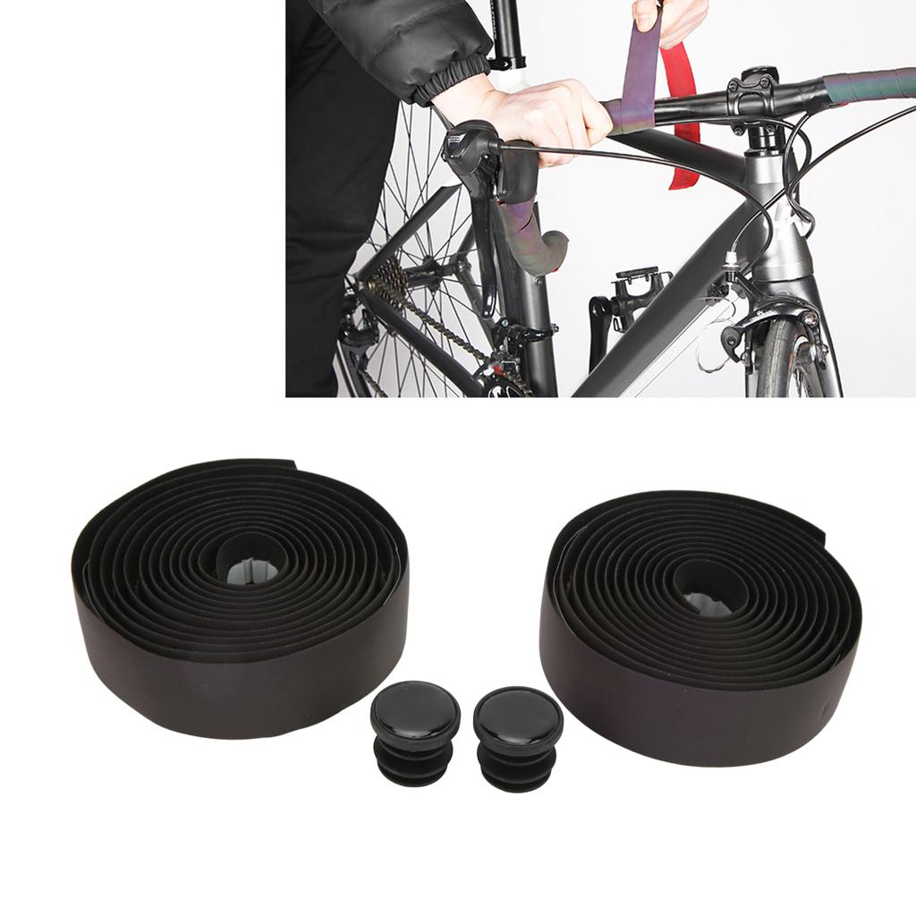 Rennrad Lenkerband PU EVA Tragbar Stoßdämpfung Atmungsaktiv Fahrrad Lenkerwickel für Radfahren