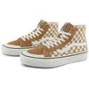 Vans Sk8-Hi High-Top Skate Shoes Unisex Sneakers Brown White VN0A4BX7TBN